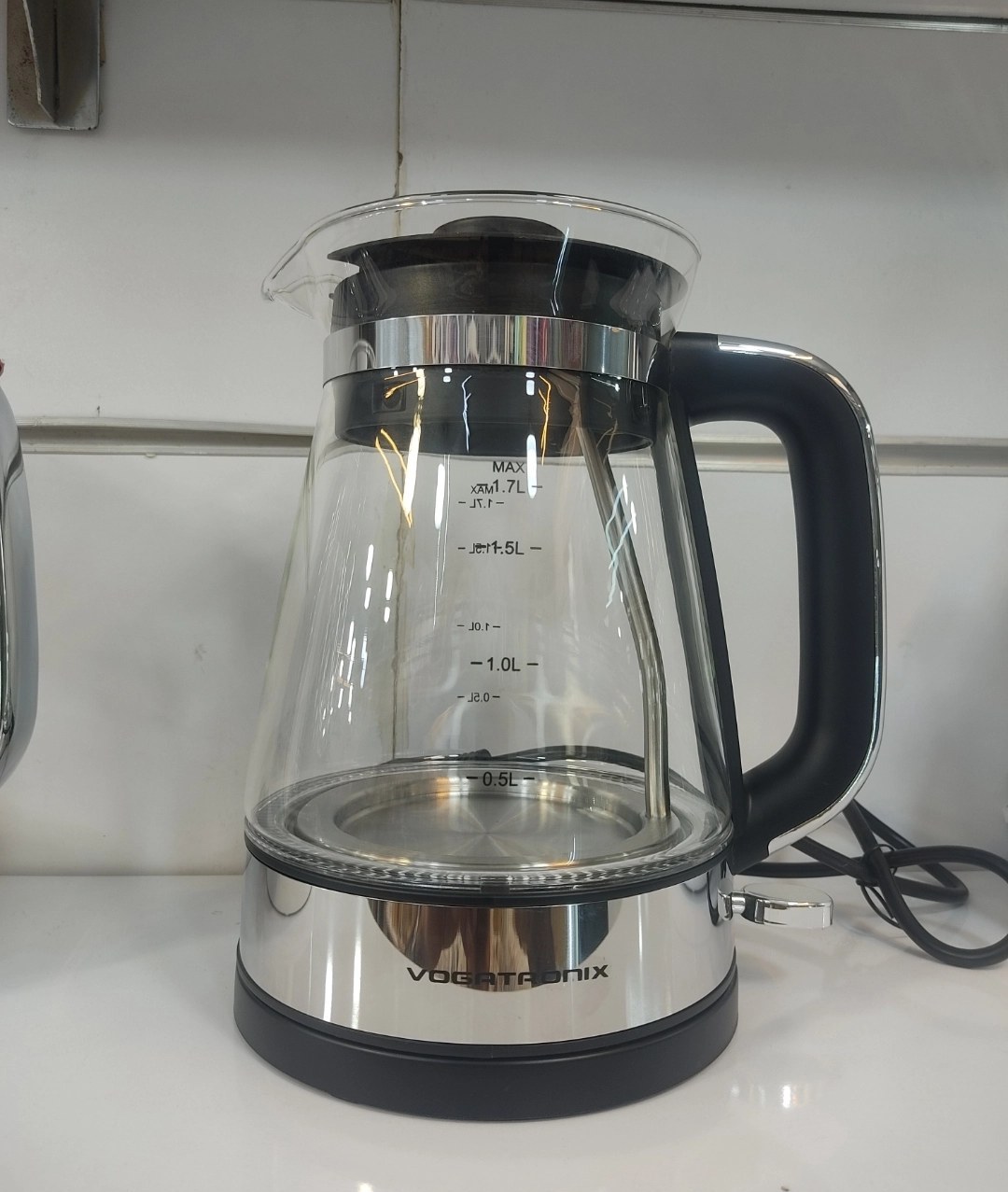 کتری برقی وگاترونیکس مدل VE235 ظرفیت ۱.۷ لیتر | کتری برقی جوش‌سریع مناسب چای و قهوه