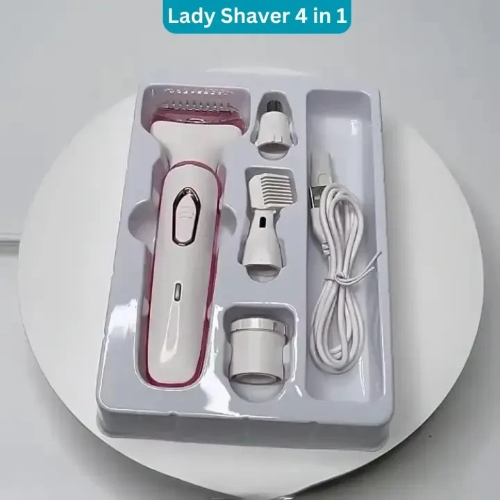 شیور ۴ کاره بیوتی کیت مدل SN8866 با شارژ USB، مناسب اصلاح صورت و بدن