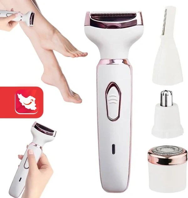 شیور ۴ کاره بیوتی کیت مدل SN8866 با شارژ USB، مناسب اصلاح صورت و بدن