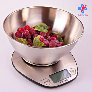 ترازوی آشپزخانه تمام استیل کمری مدل EK4350 با کاسه ۱.۸ لیتری