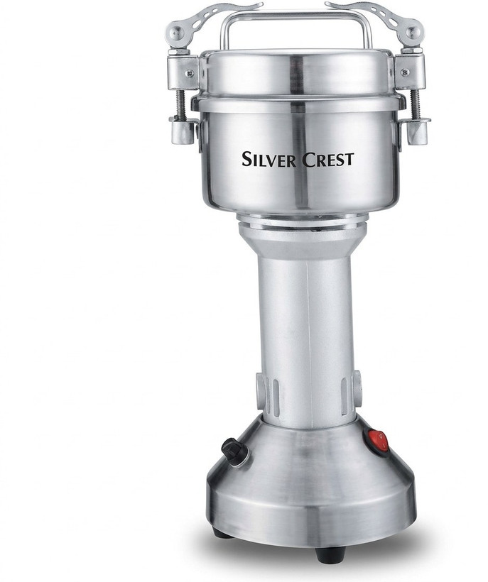 آسیاب برقی ادویه سیلور کرست مدل SC-250G ظرفیت ۲۵۰ گرم با بدنه استیل